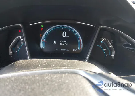 2016 Honda Civic Ex z USA, uszkodzony, nr VIN 19XFC2F74GE003258